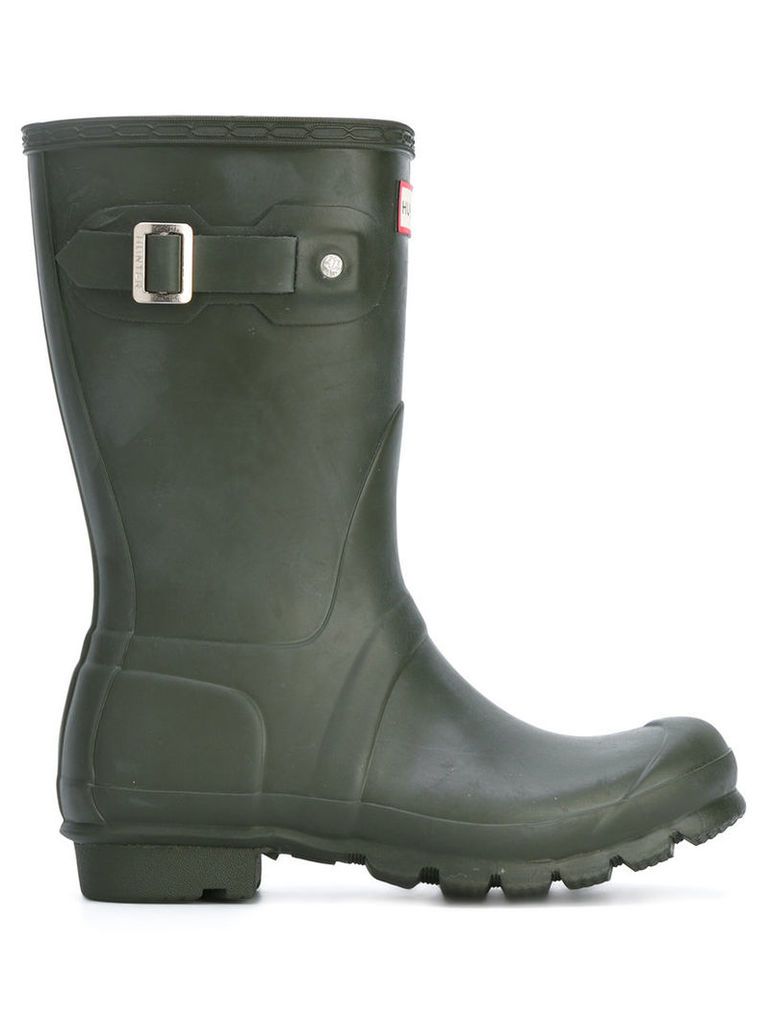 Hunter - rain boots - women - Cotton/rubber - 4, Women's, Green