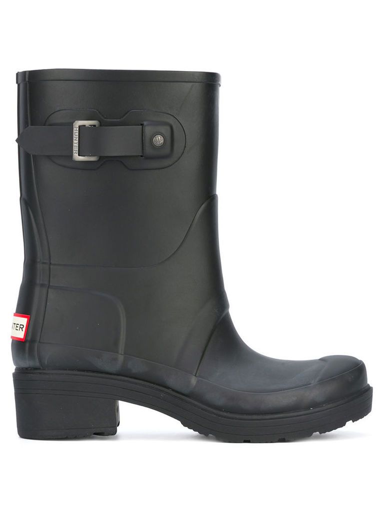 Hunter - rain boots - women - Cotton/rubber - 8, Women's, Black