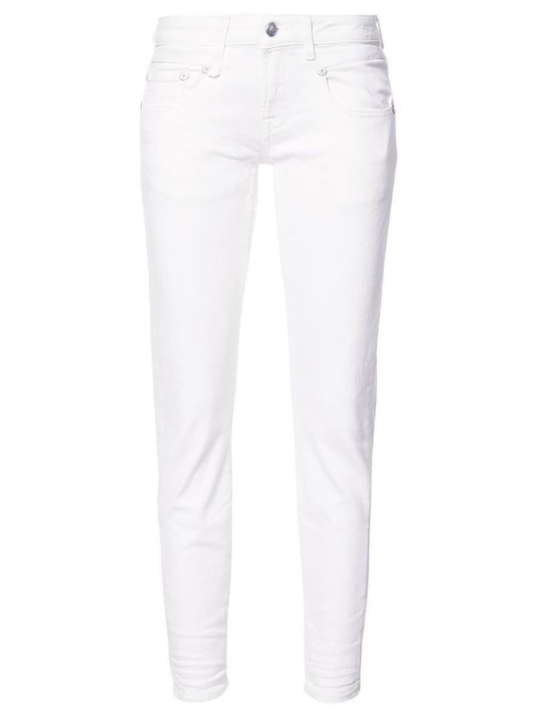 R13 - 'Riot' skinny jeans - women - Cotton/Polyethylene/Spandex/Elastane - 27, White