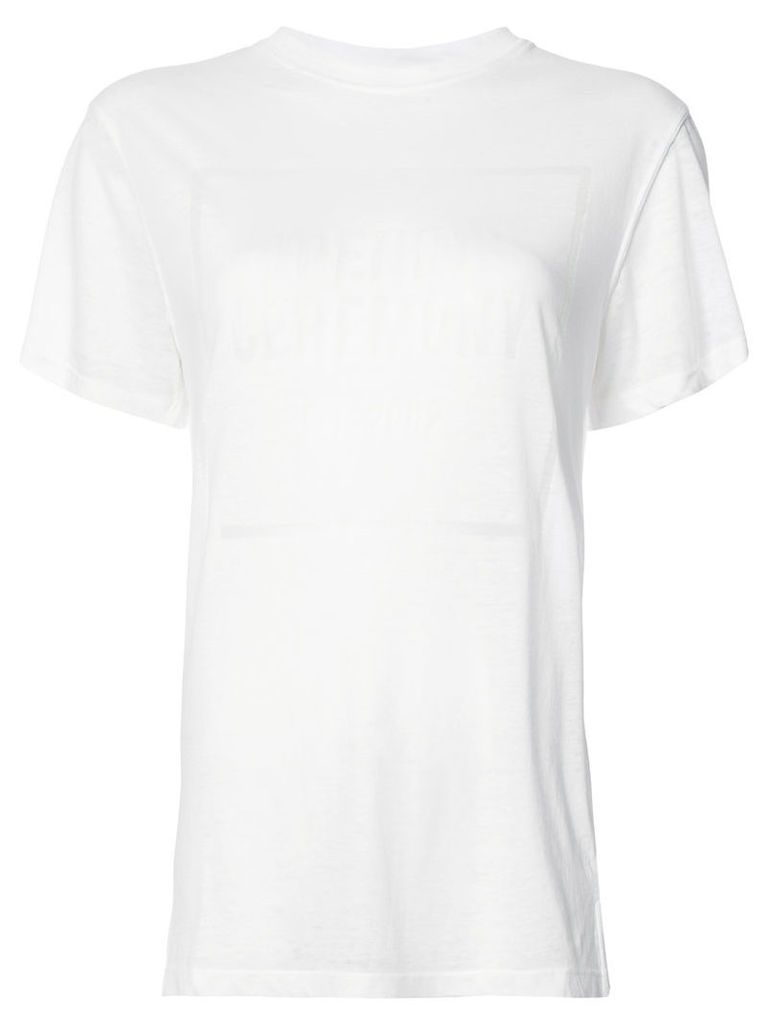 Opening Ceremony - logo print T-shirt - women - Cotton/Polyester - M, White