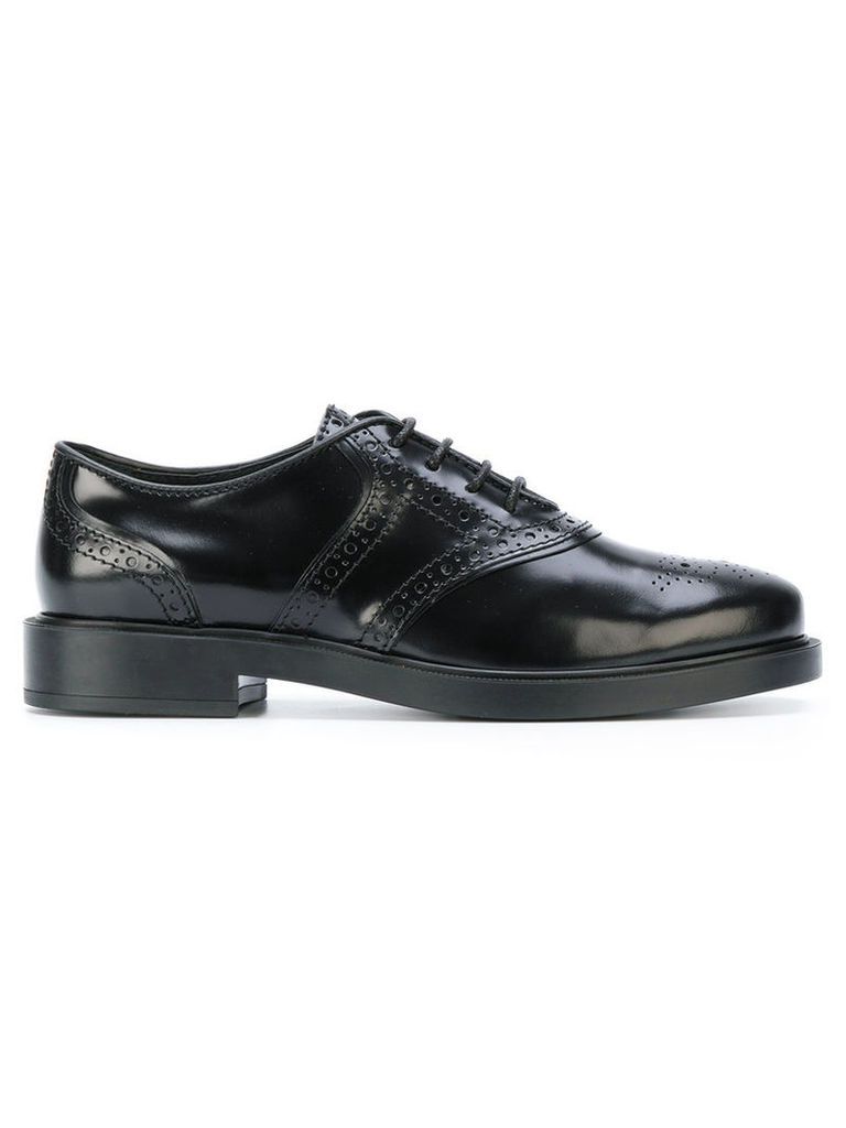 Tod's - classic lace-up brogues - women - Leather/rubber - 36, Black