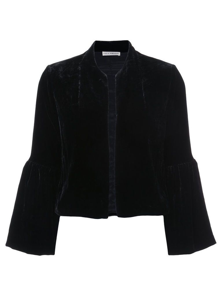 Ulla Johnson - Mara jacket - women - Silk/Polyester/Viscose - 0, Black
