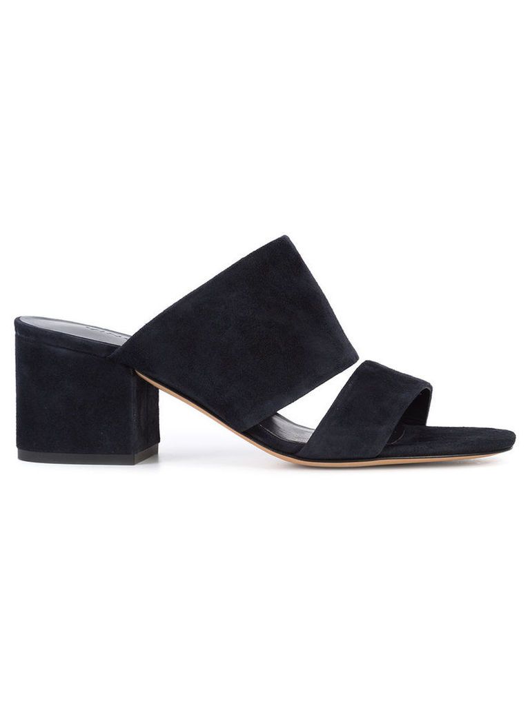 Vince - Charleen mules - women - Leather/Suede - 8, Blue
