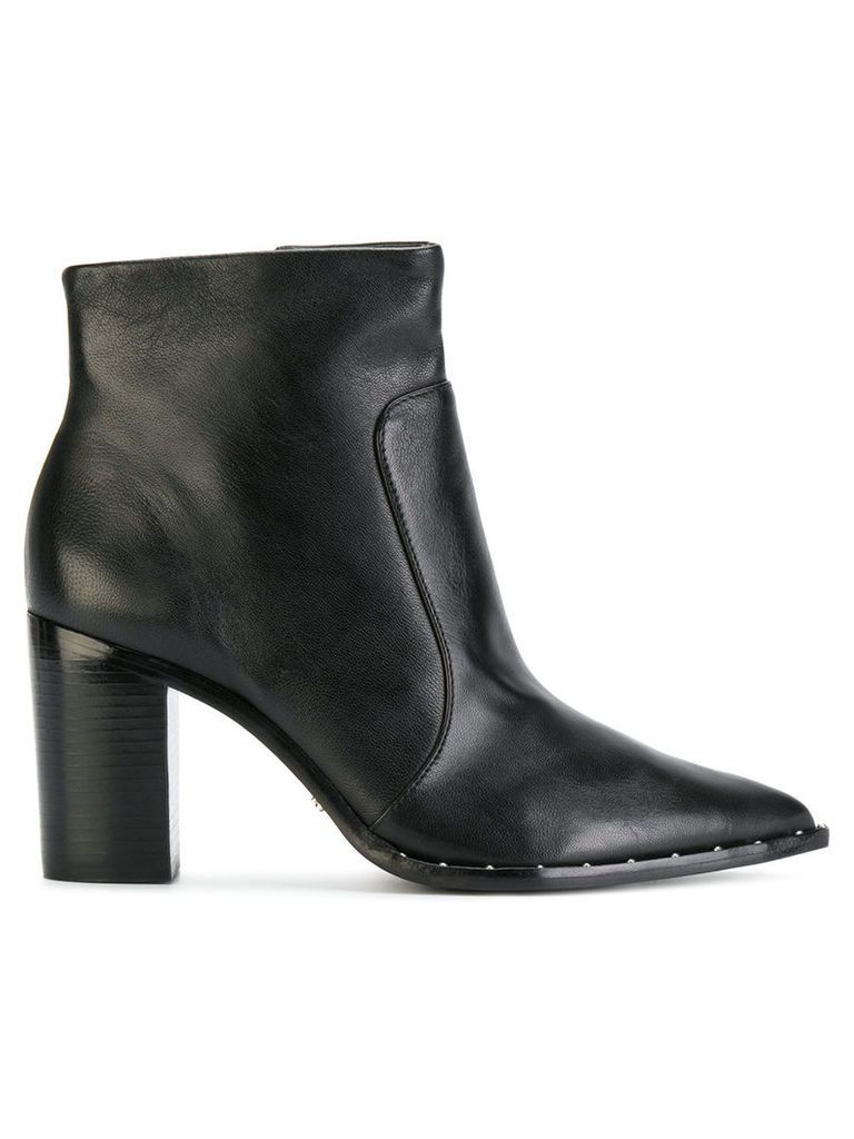 Schutz pointed toe ankle boots - Black