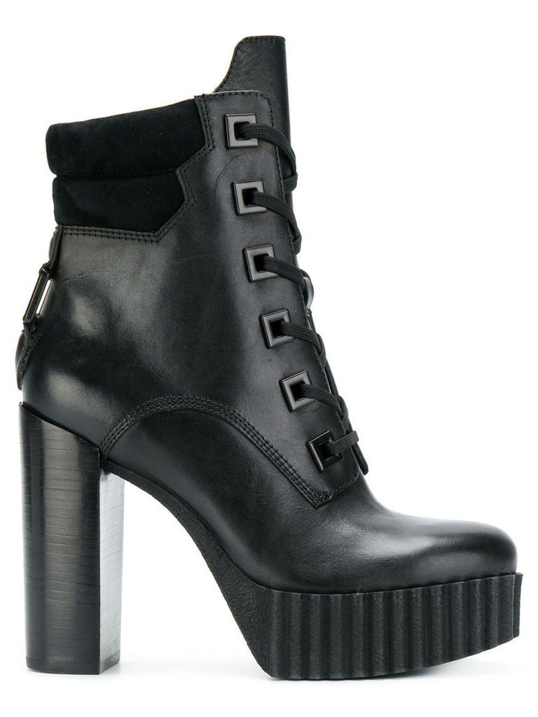 Kendall+Kylie Coty platform boots - Black