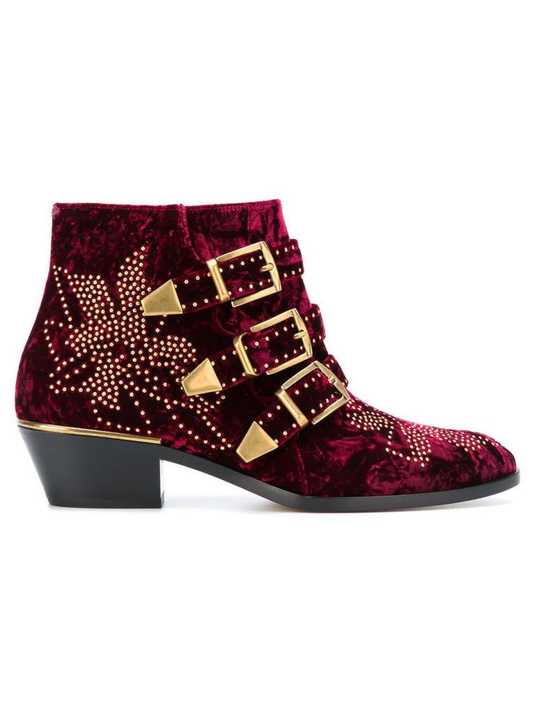 ChloÃ© Susanna ankle boots - Red
