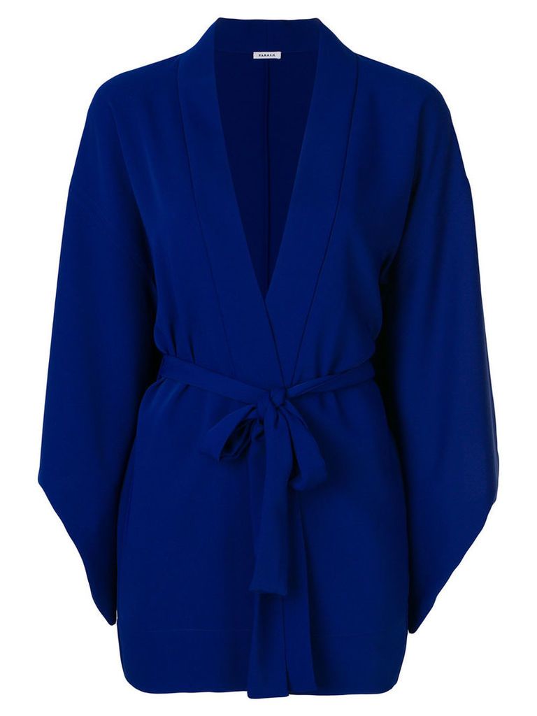 P.A.R.O.S.H. belted kimono jacket - Blue