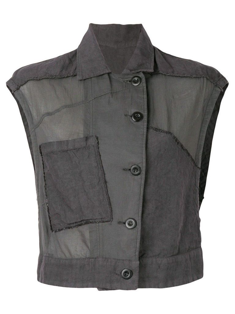 Lost & Found Rooms sleeveless jacket - Grey