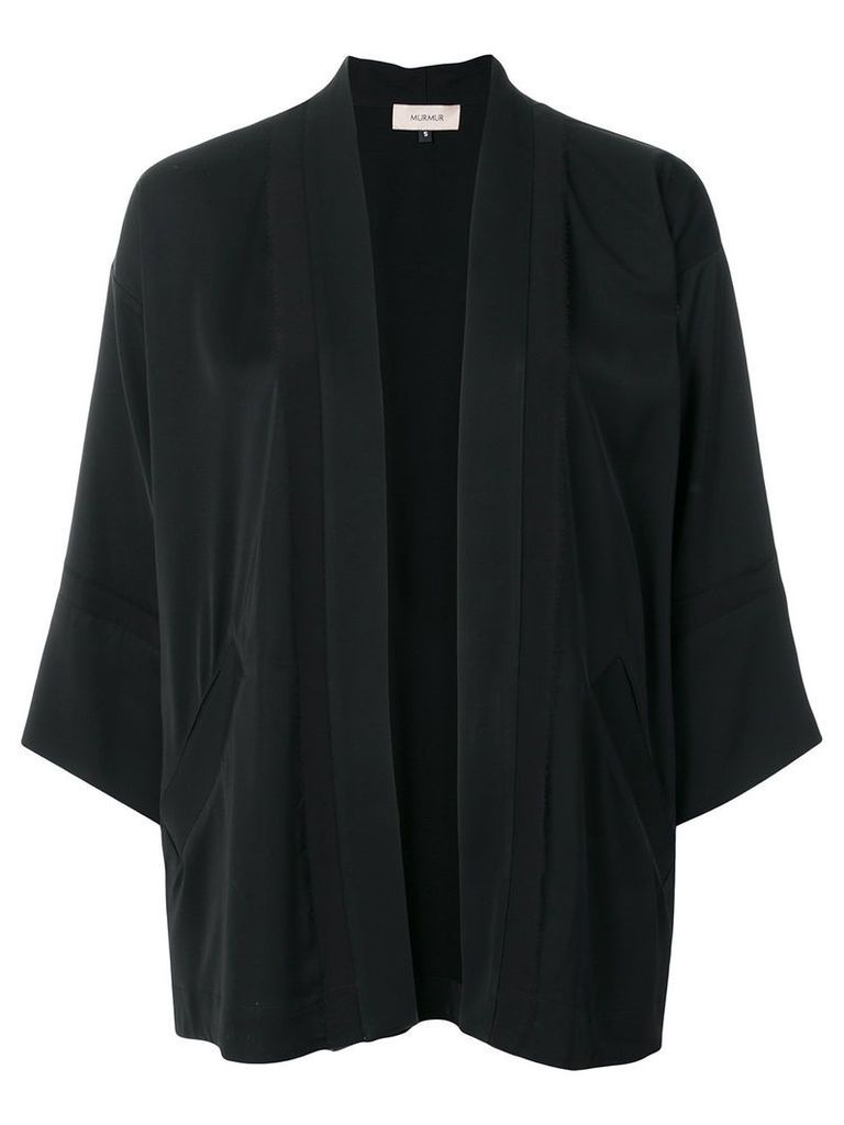 Murmur kimono jacket - Black