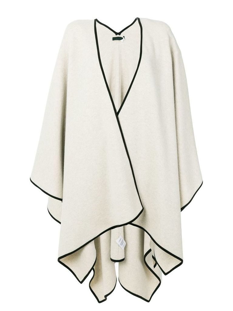 The Row oversized cape - Nude & Neutrals