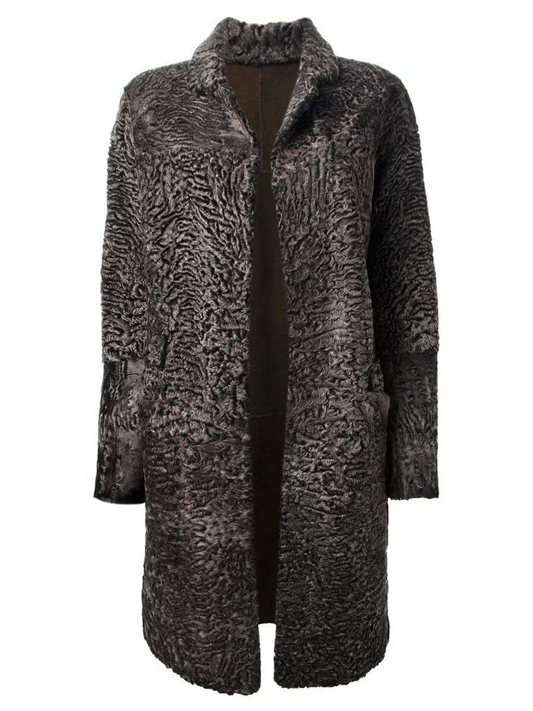 Liska 'Hyrmes' coat - Brown