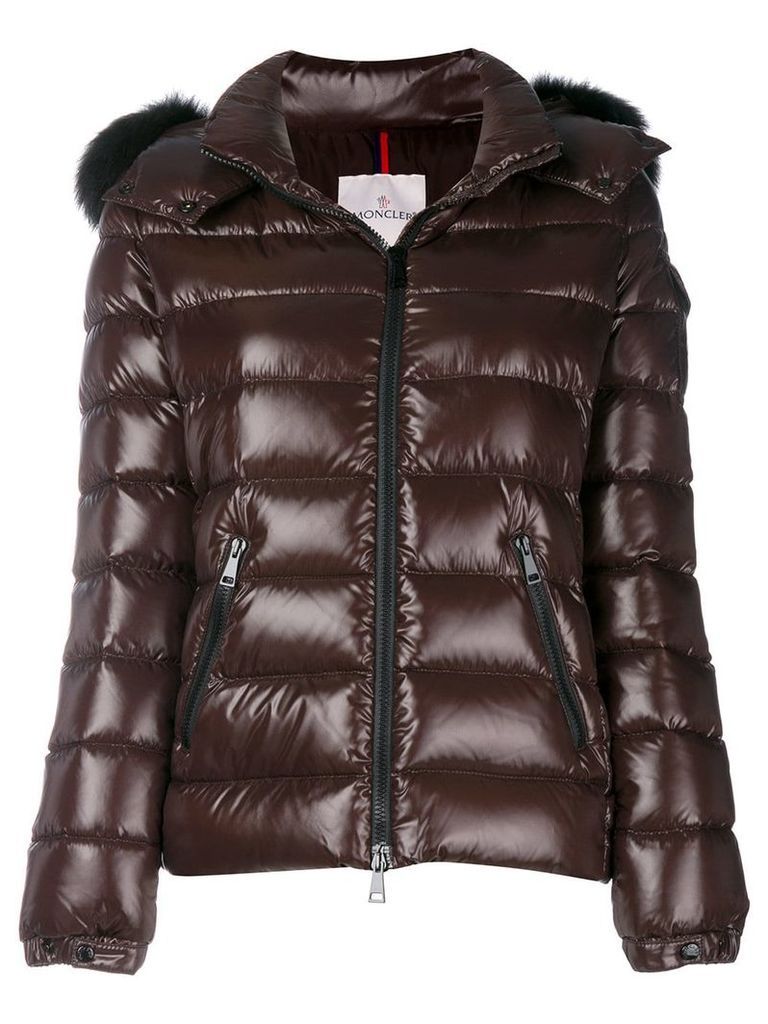Moncler Bady fur jacket - Brown