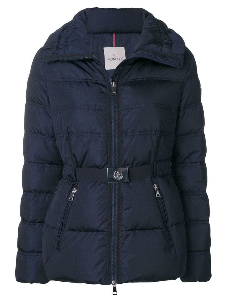Moncler zipped padded jacket - Blue