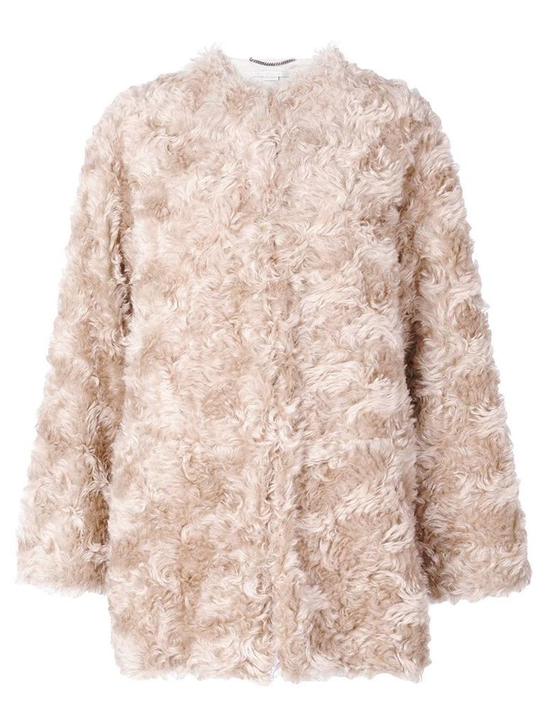 Stella McCartney Fur Free Fur jacket - Neutrals