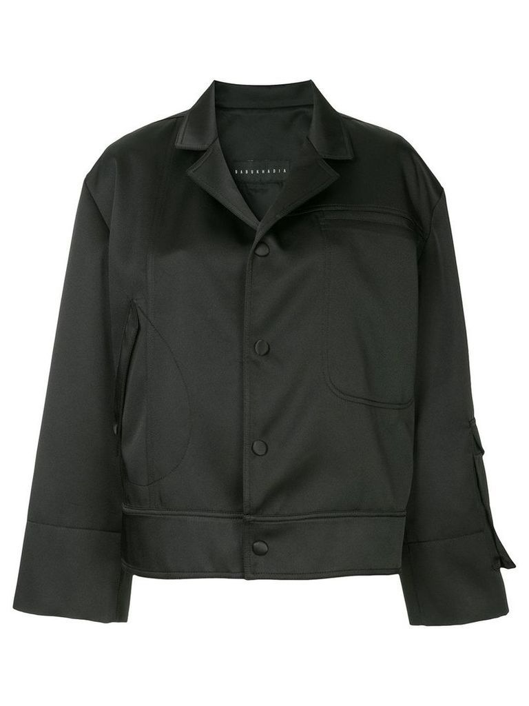 Nino Babukhadia oversized jacket - Black