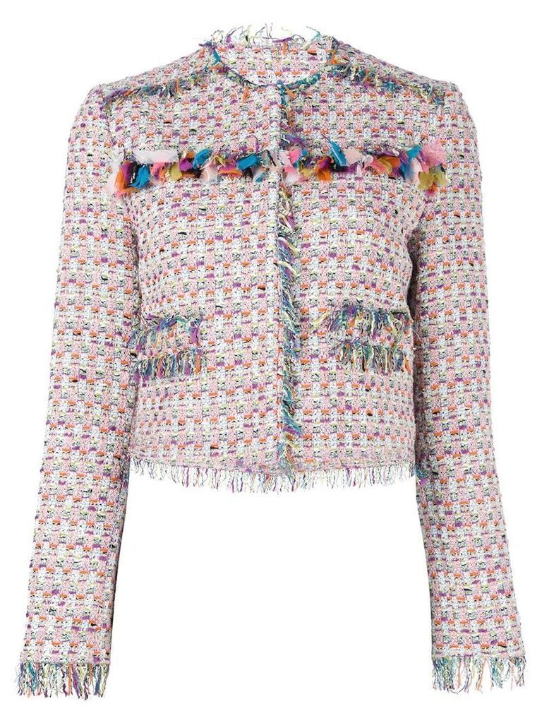 MSGM tweed jacket - Multicolour