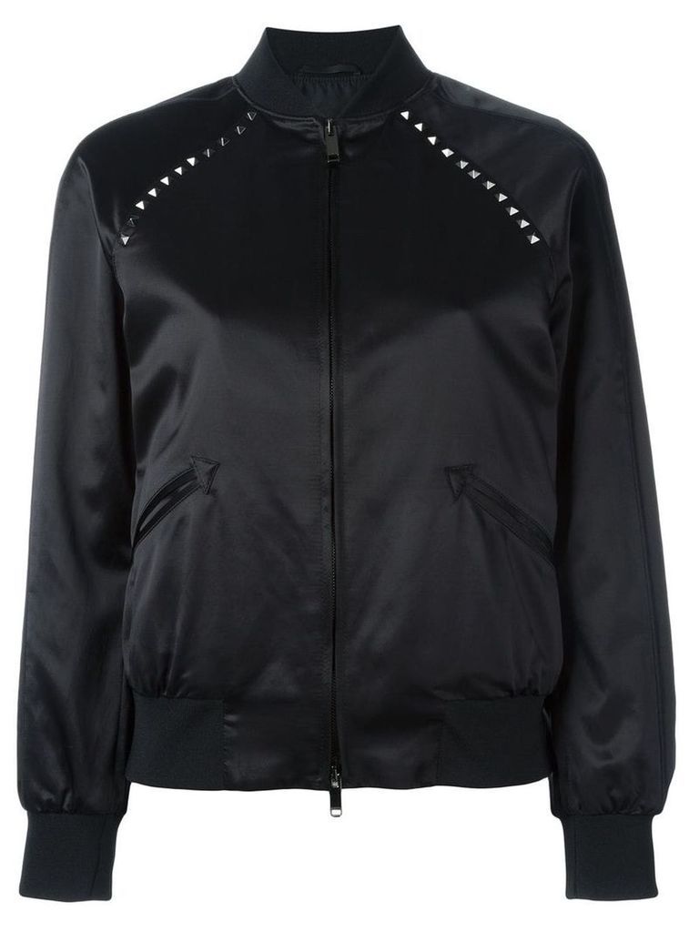 Valentino Rockstud bomber jacket - Black