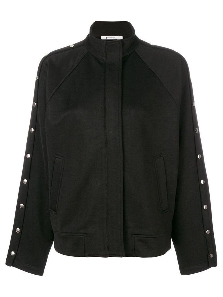 T By Alexander Wang studded jacket - Black