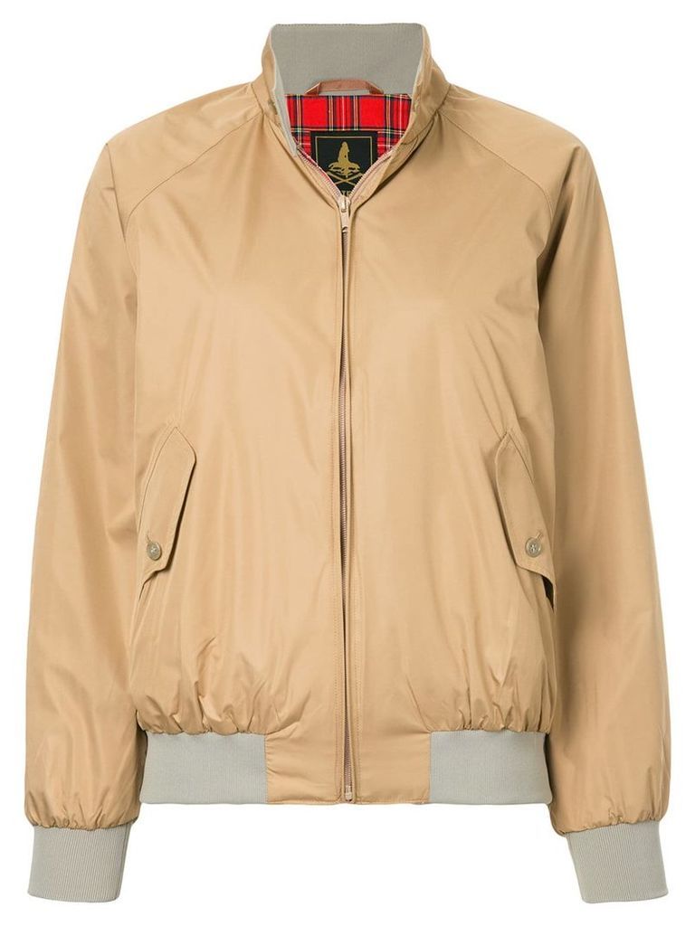 Hysteric Glamour stand-up collar bomber jacket - Neutrals