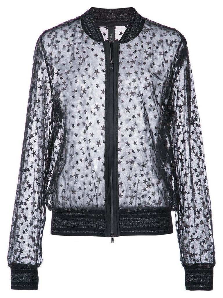 Marc Cain embroidered star jacket - Black