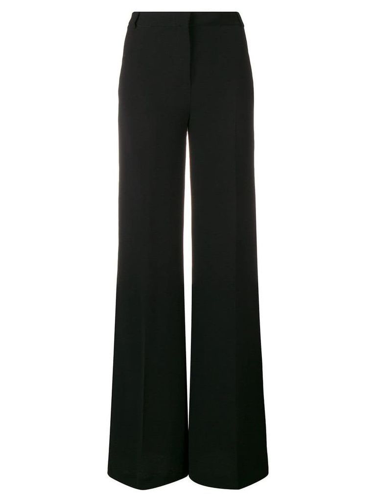 L'Autre Chose high-waisted flared trousers - Black