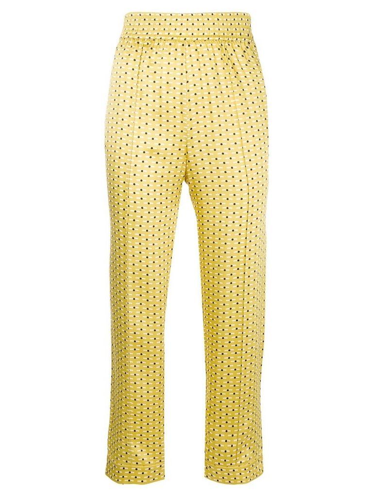 Asceno tailored trousers - Yellow & Orange