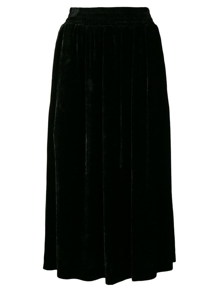 Golden Goose velvet midi skirt - Black
