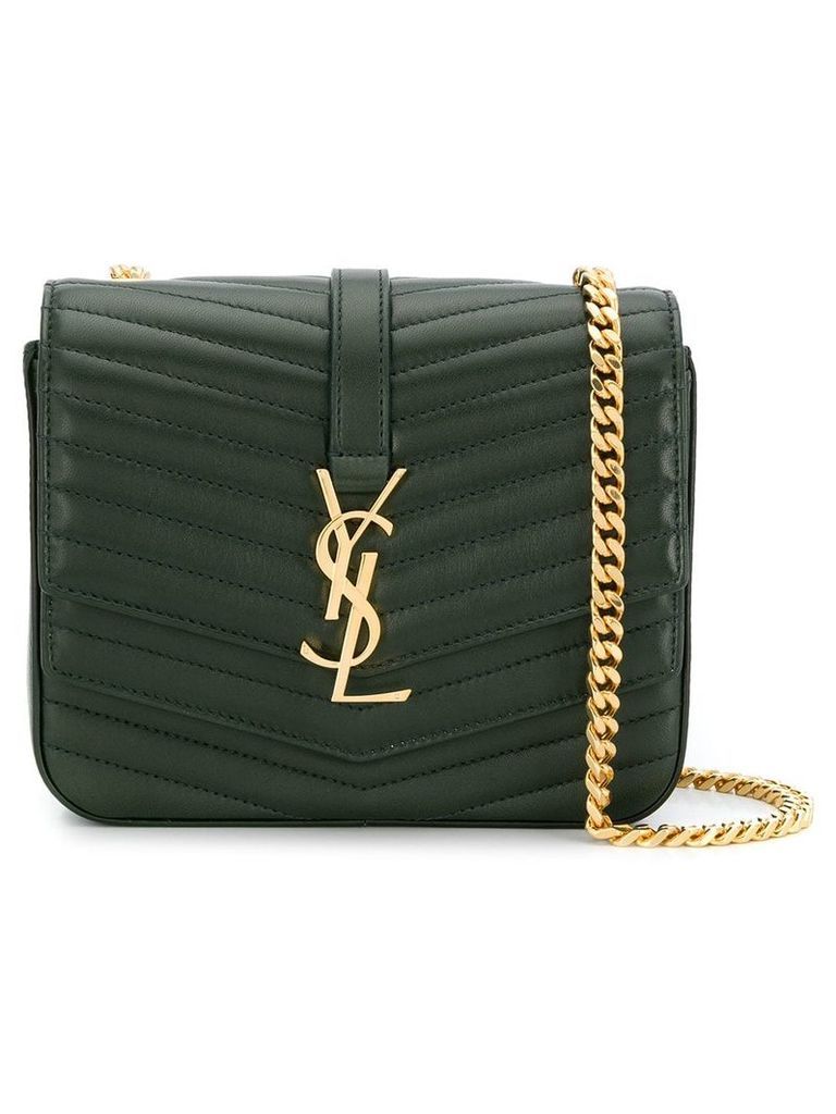 Saint Laurent Saint Laurent Sulpice small in quilted lambskin - Green