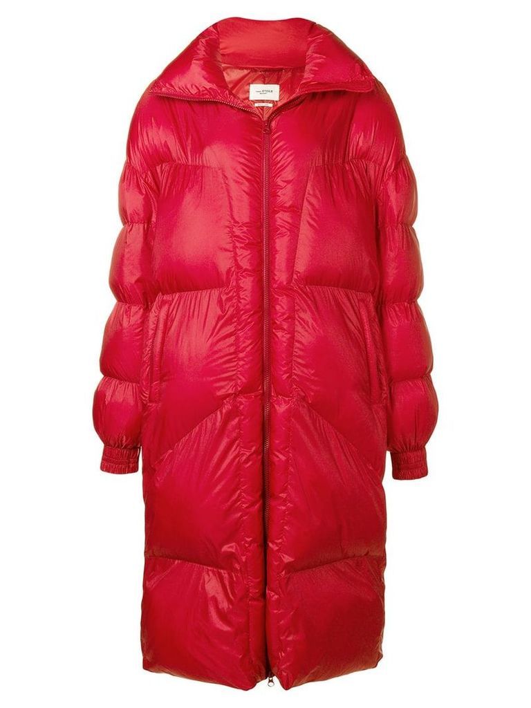 Isabel Marant Ã‰toile oversized puffer jacket - Red