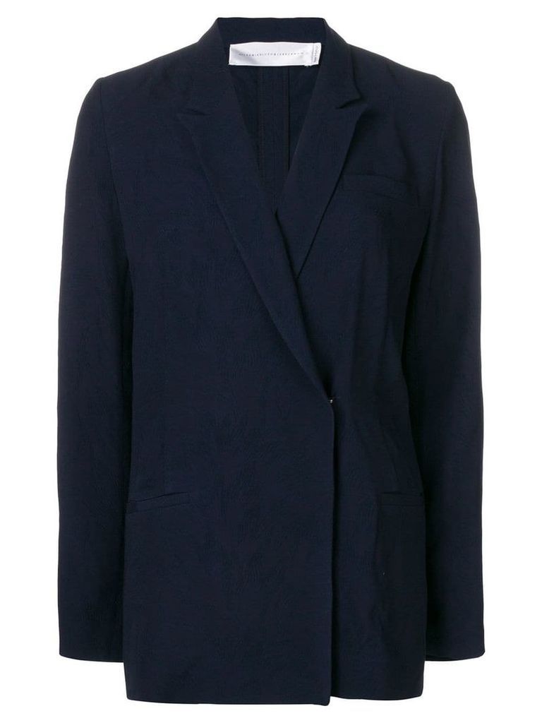 Victoria Victoria Beckham fluid suit jacket - Blue