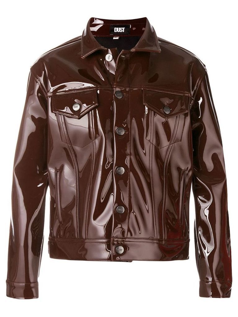 Dust high shine jacket - Brown