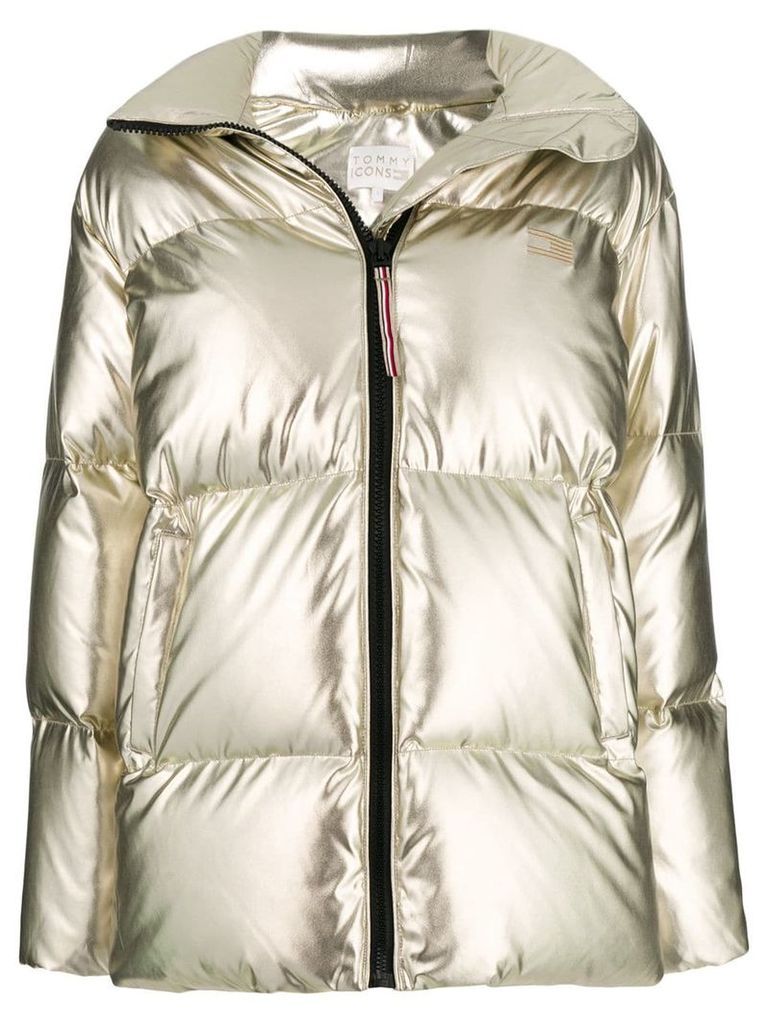 Tommy Hilfiger padded puffer jacket - Metallic