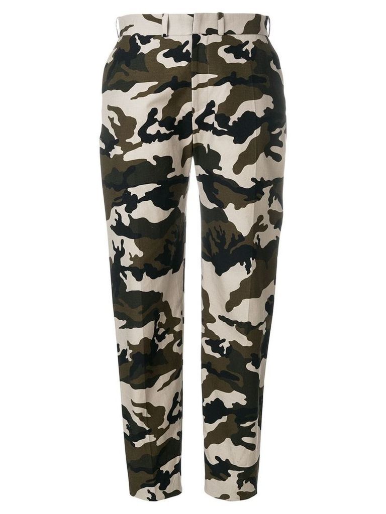 House Of Holland camouflage tailored trousers - Multicolour