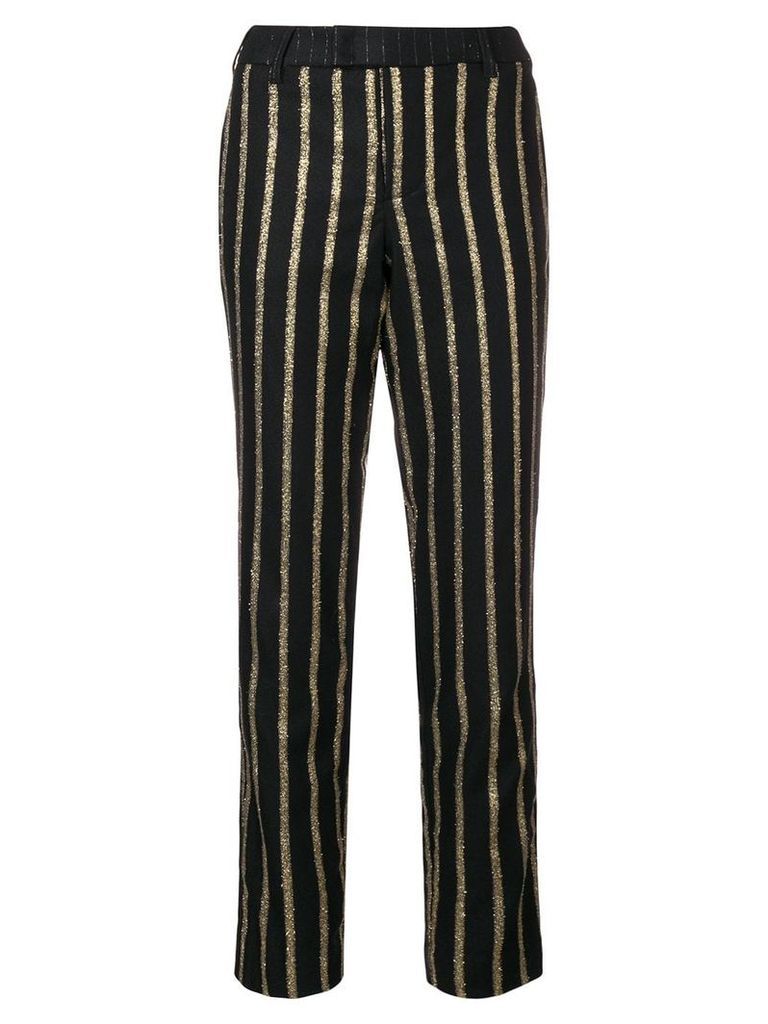 Zadig & Voltaire striped tailored trousers - Black