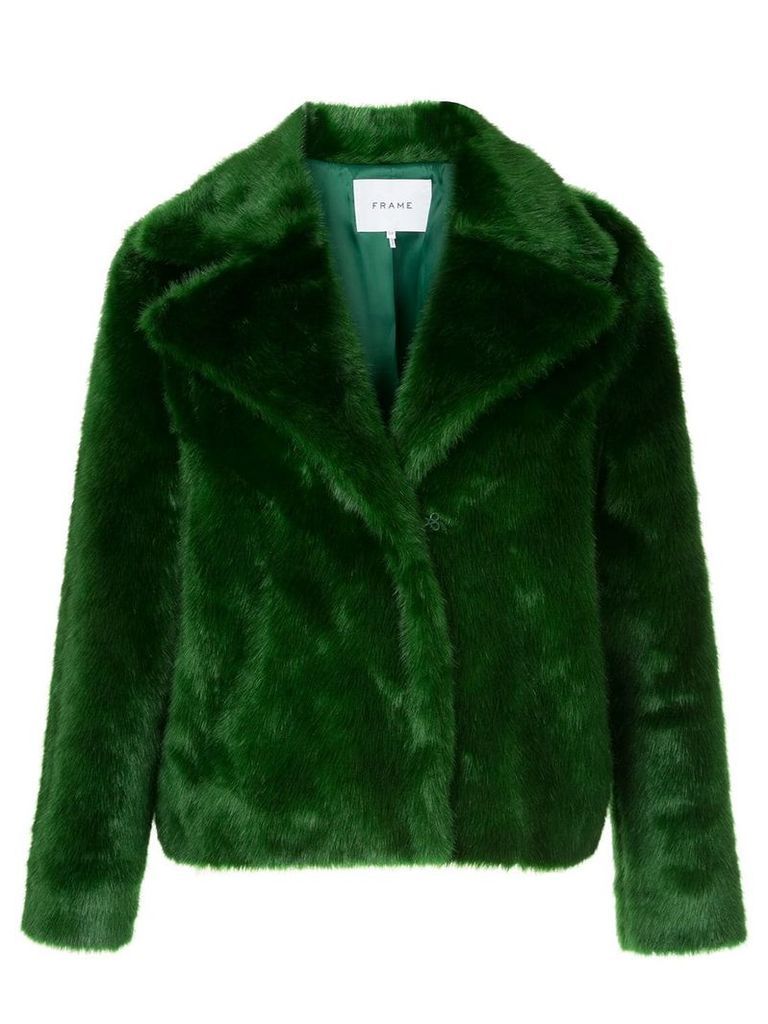 FRAME short boxy jacket - Green