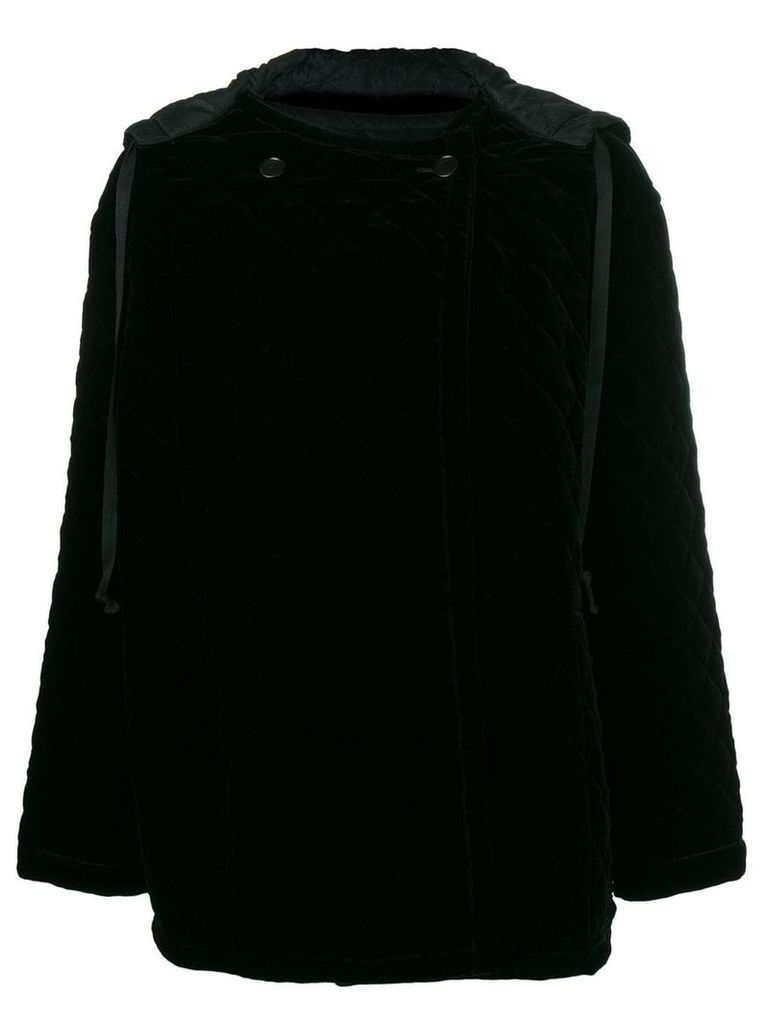 Ports 1961 quilted oversized jacket - Black