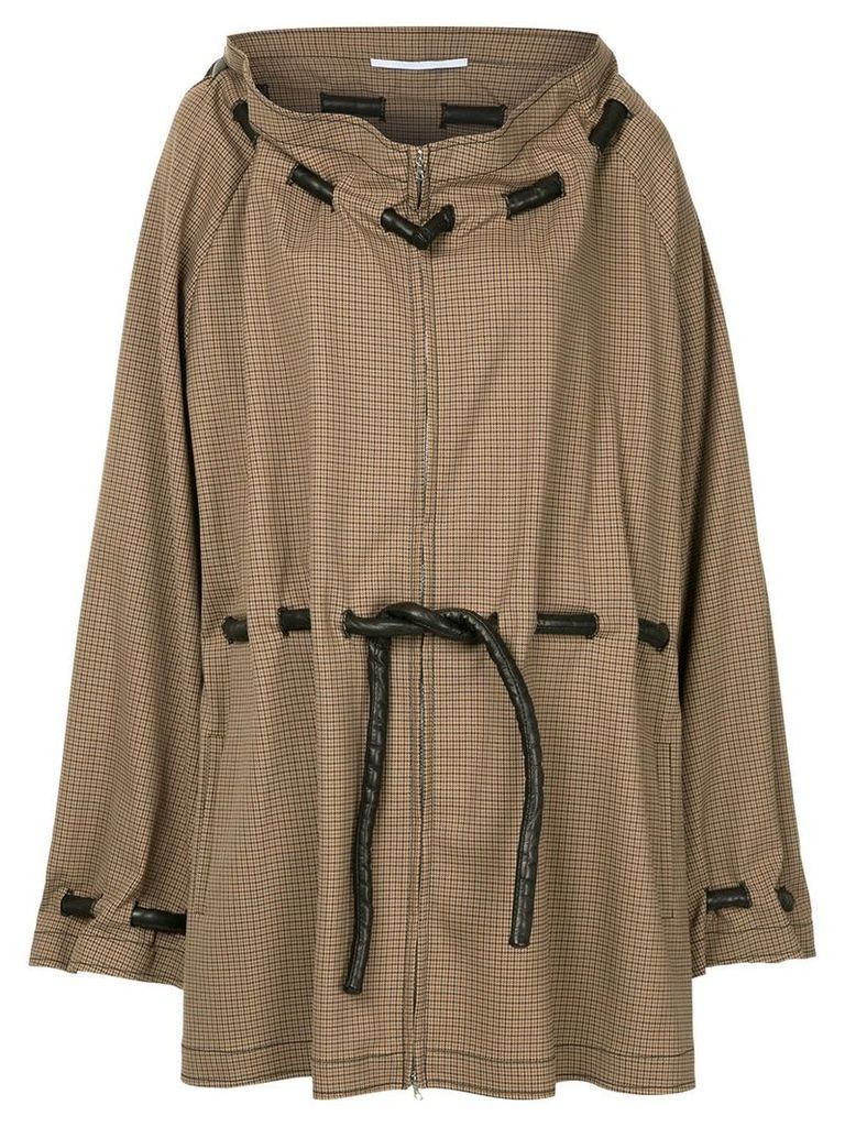 Rosetta Getty drawstring waist jacket - Brown