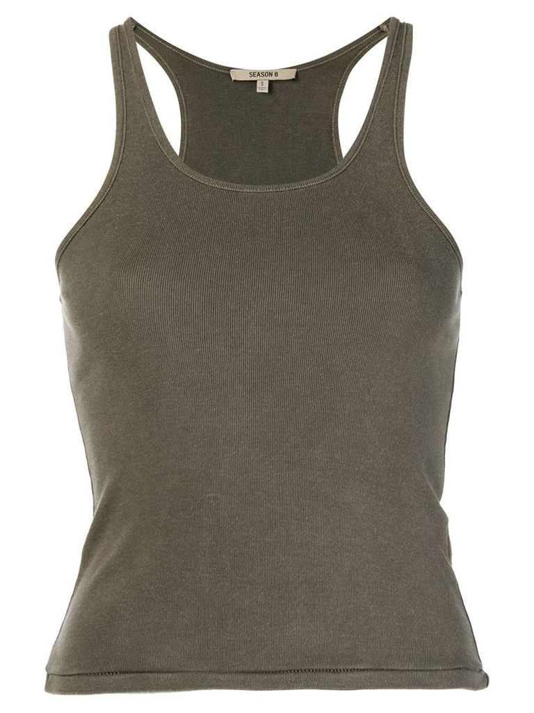 Yeezy Season 6 racerback tank top - Green