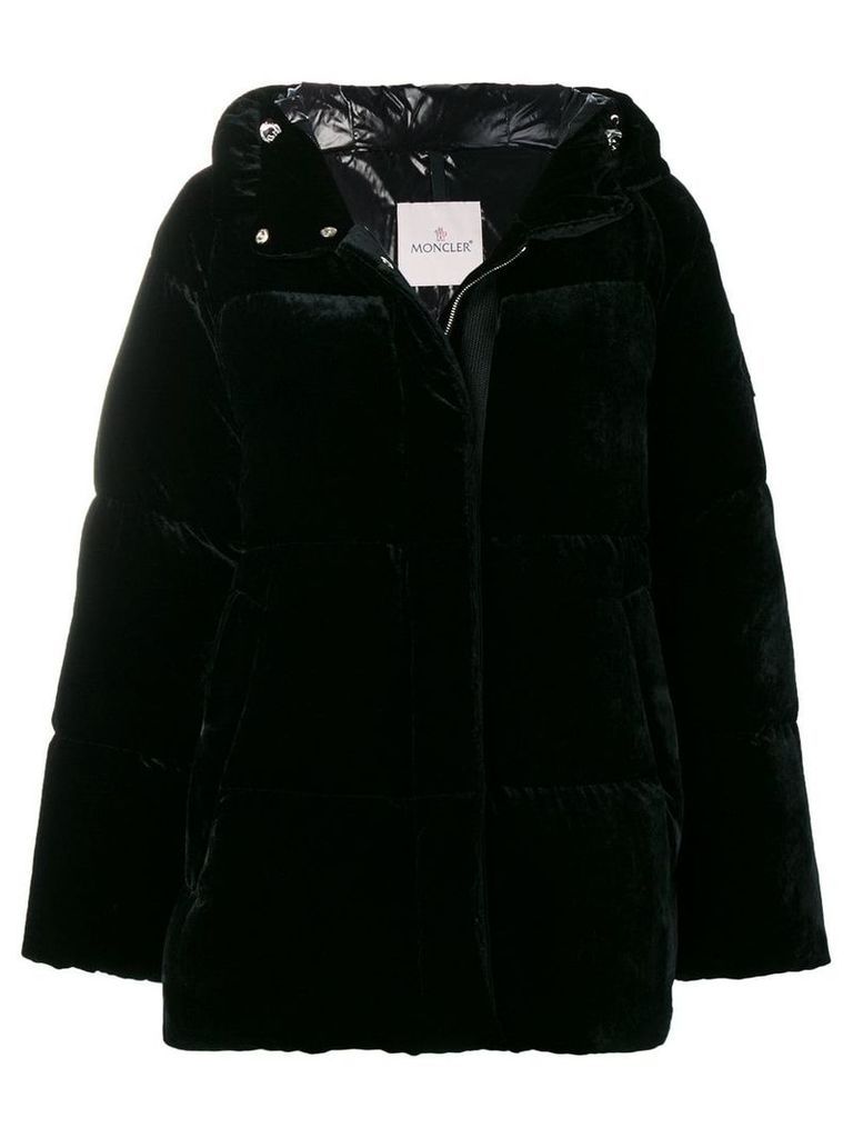 Moncler oversized padded jacket - Black