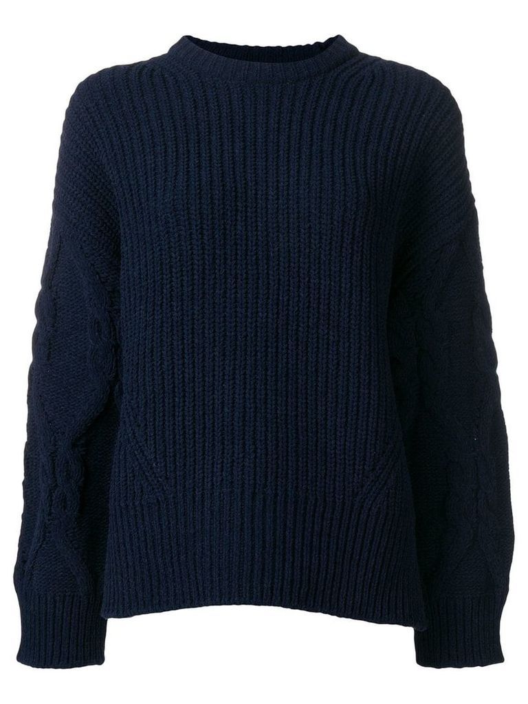 Juun.J oversized knit jumper - Blue