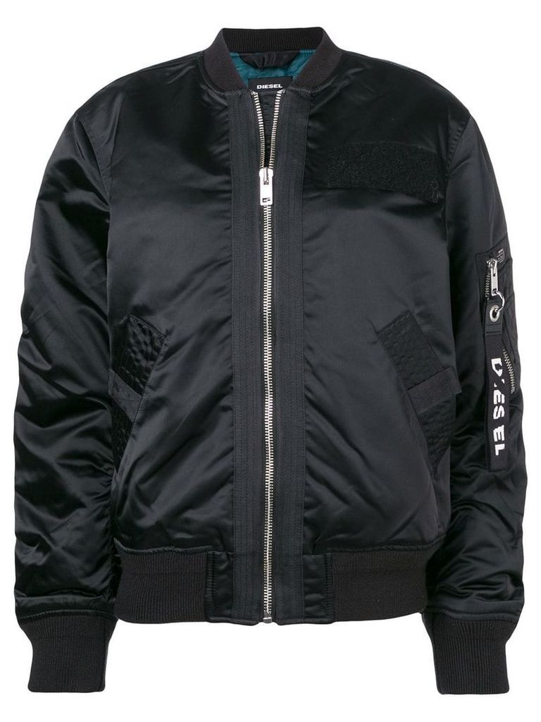 Diesel G-Souly-FL bomber jacket - Black