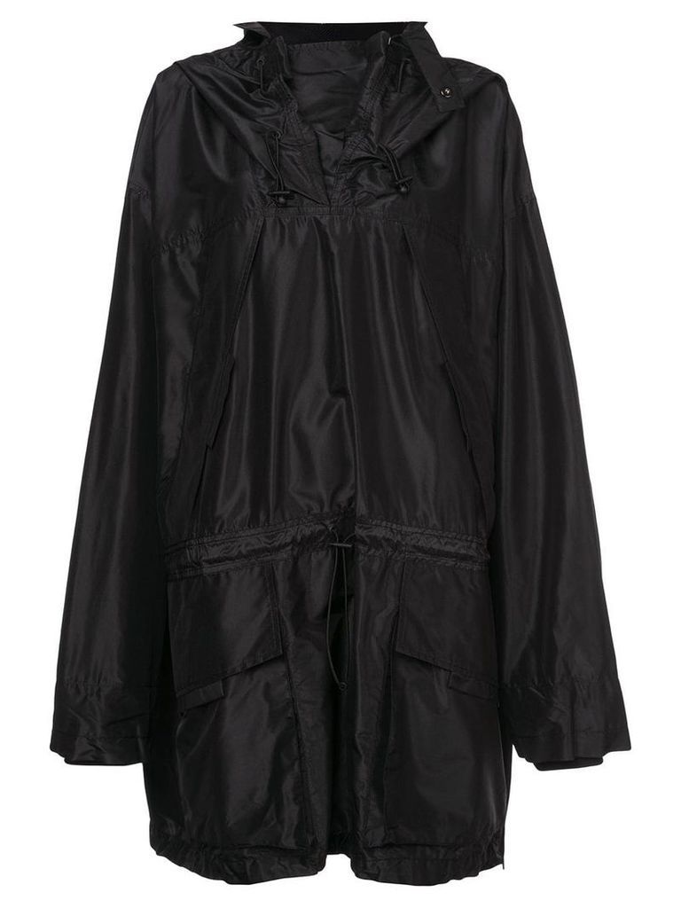 Maison Margiela oversized pullover rain jacket - Black