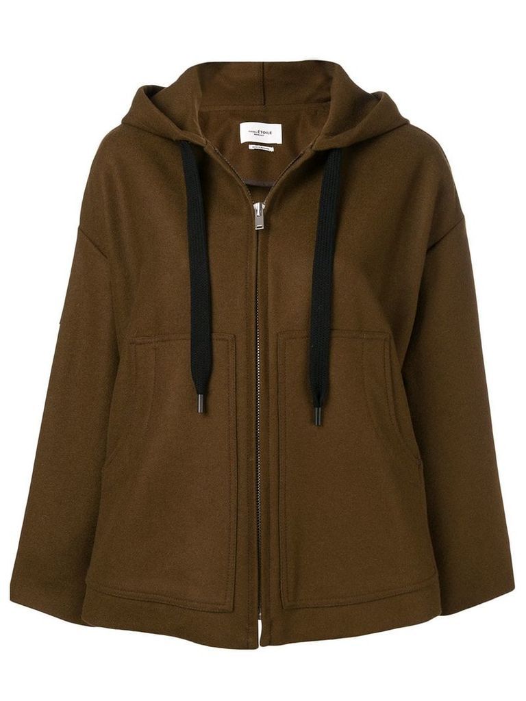 Isabel Marant Ã‰toile oversized hooded jacket - Brown