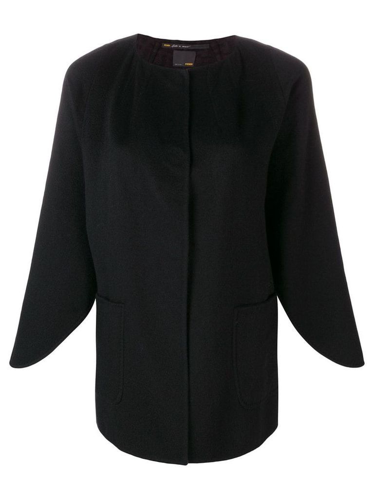 Fendi Vintage 2000's tied jacket - Black