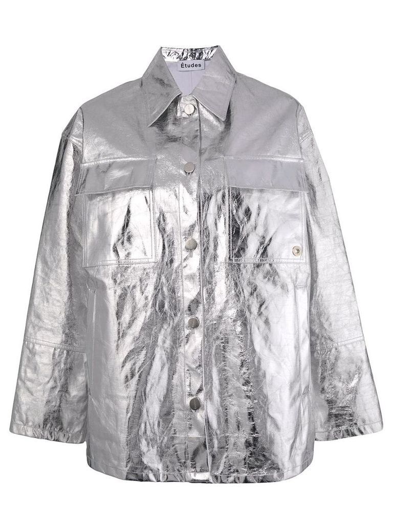 Ã‰tudes Affinity shirt jacket - Metallic