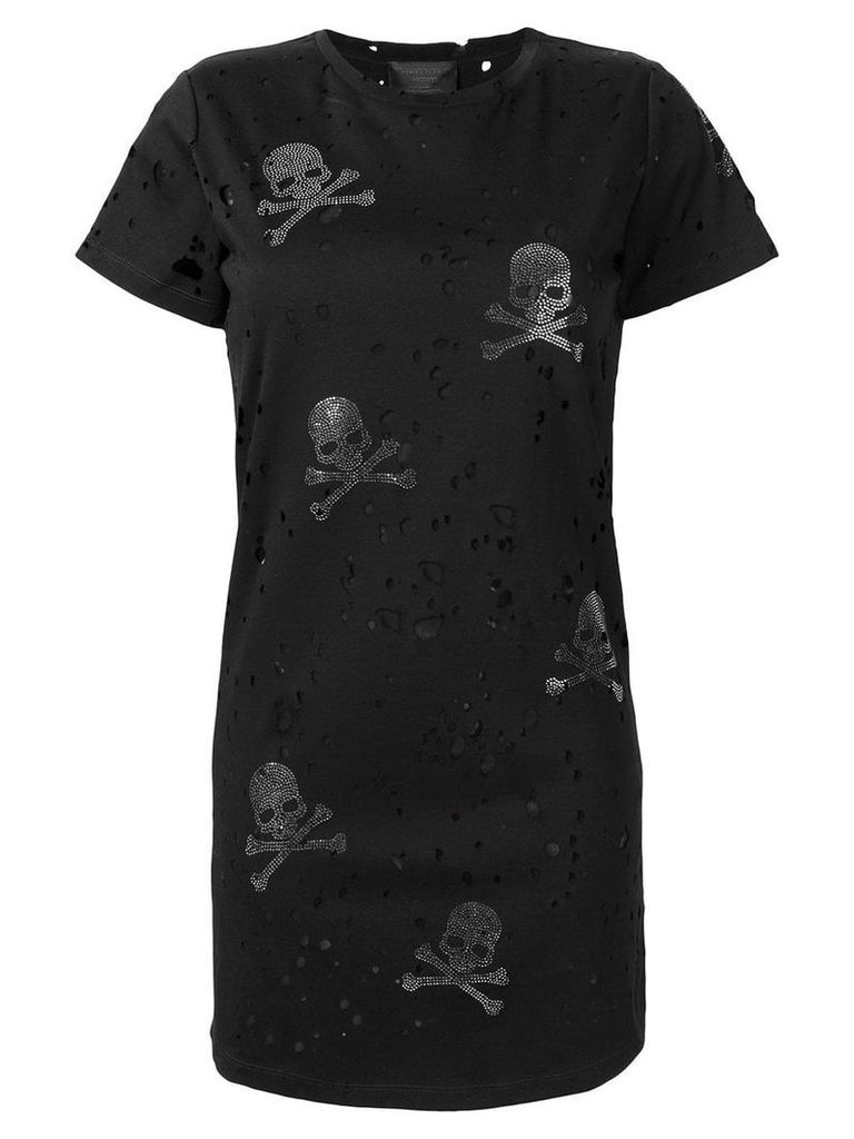Philipp Plein Skull T-shirt dress - Black