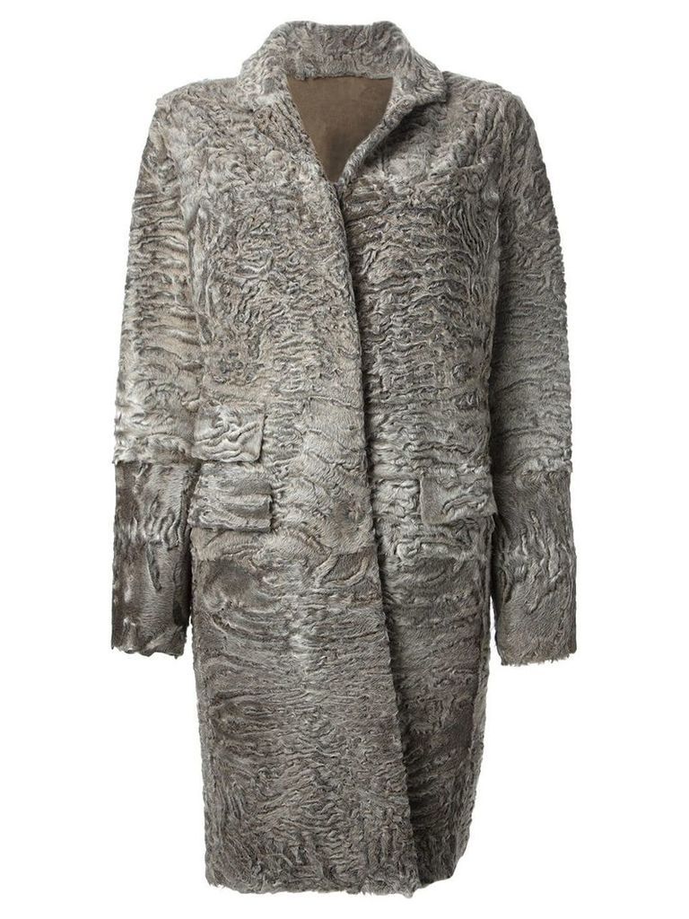 Liska 'Hyrmes' coat - Grey
