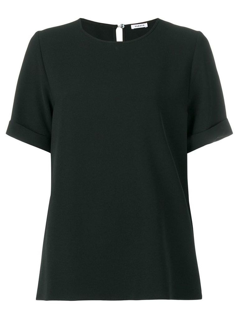 P.A.R.O.S.H. short sleeved blouse - Black