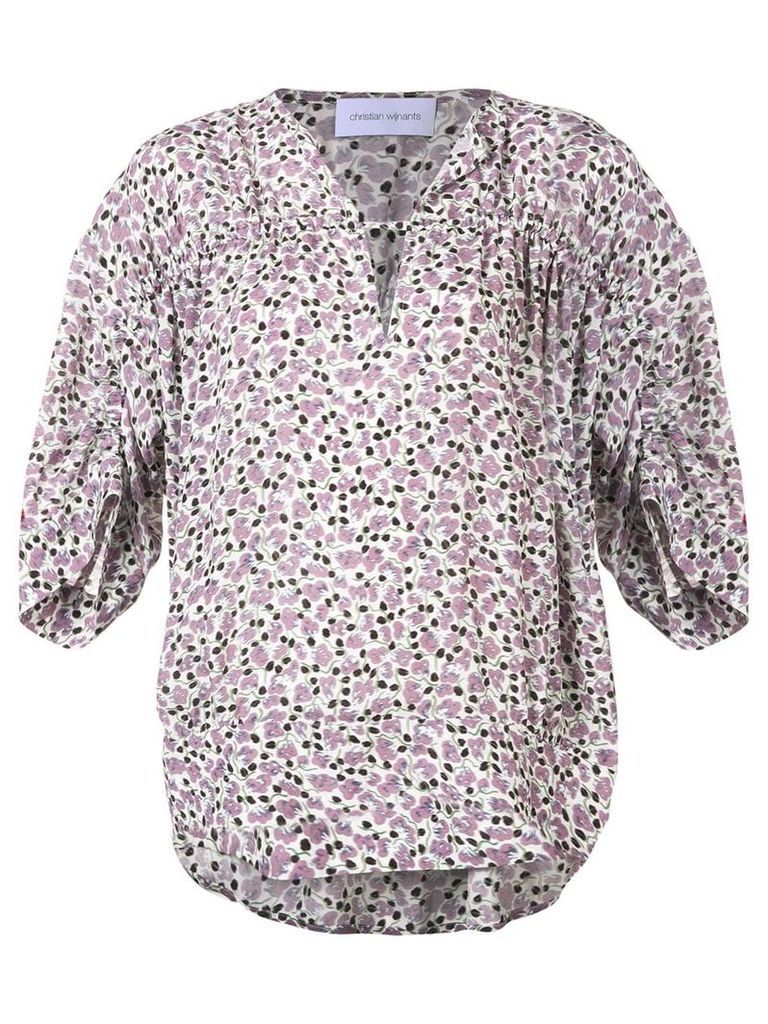 Christian Wijnants Flower blouse - Pink