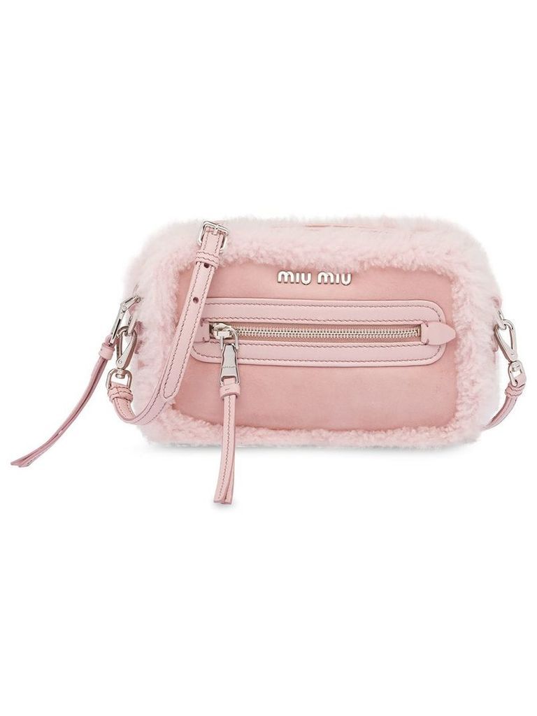 Miu Miu Sheepskin shoulder bag - Pink